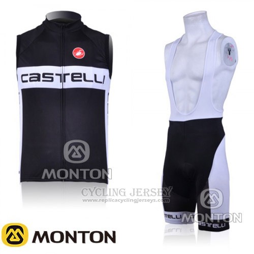 2016 Wind Vest Castelli White and Black